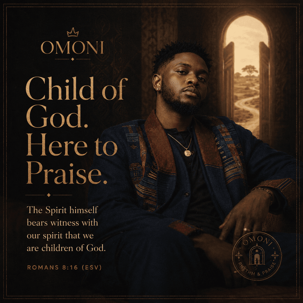 Omoni Child of God campaign artwork